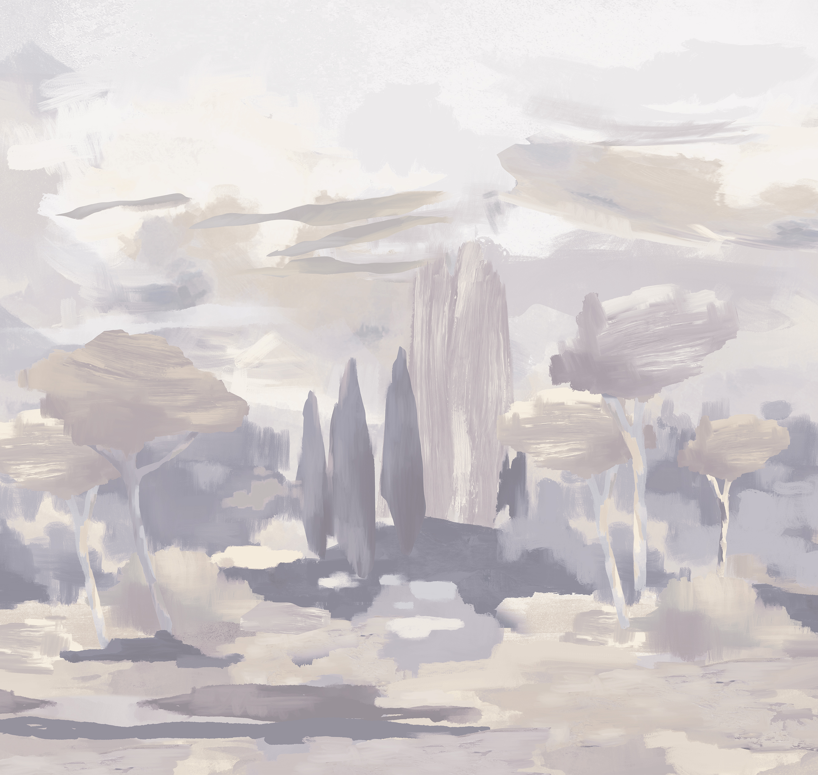 Панно Loymina Пейзаж 2 Средиземноморье ART15 001 3×4